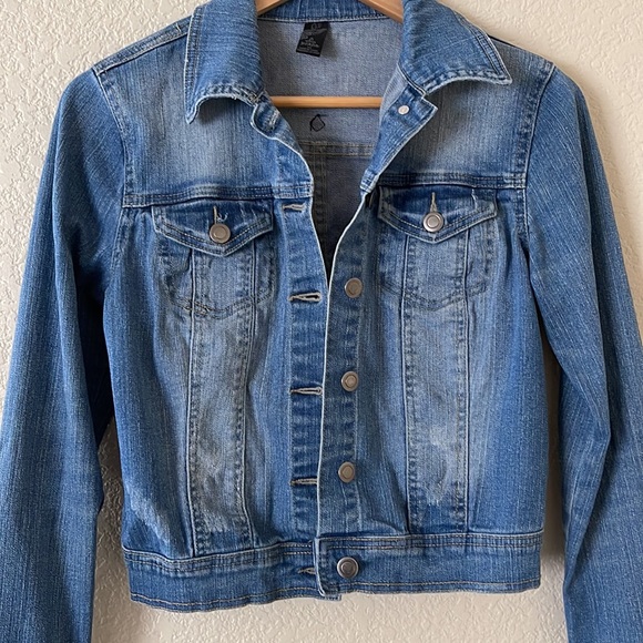 Prana Distressed Denim Jacket Size XS - Picture 2 of 13